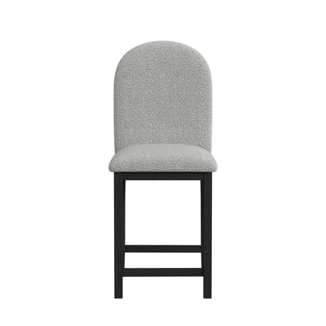  Elements International Portland D-1710-8-BST2 Round Back Barstool IMAGE 2