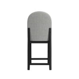  Elements International Portland D-1710-8-BST2 Round Back Barstool IMAGE 3