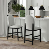  Elements International Portland D-1710-8-BST2 Round Back Barstool IMAGE 4