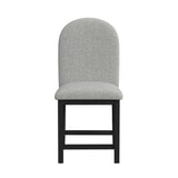  Elements International Portland D-1710-8-CST2 Round Back Counter Stool IMAGE 2