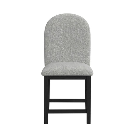  Elements International Portland D-1710-8-CST2 Round Back Counter Stool IMAGE 2