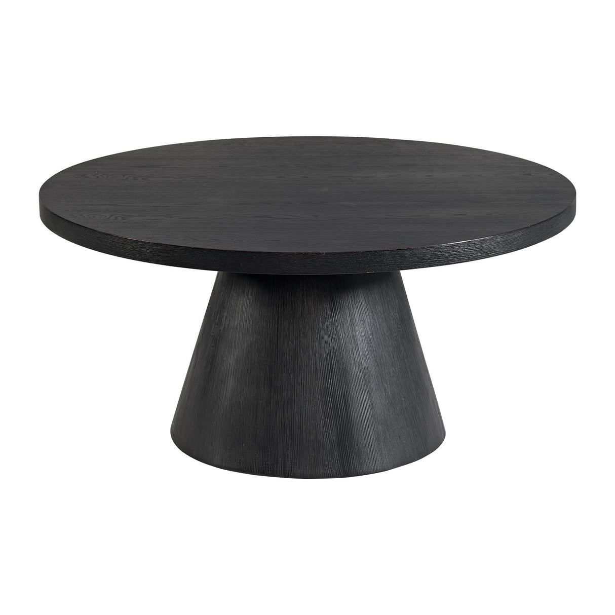  Elements International Portland T-1710-8-CT1 Round Coffee Table IMAGE 1