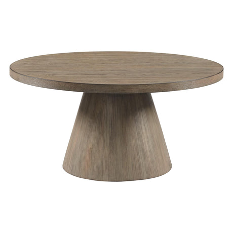  Elements International Portland T-1710-3-CT1 Round Coffee Table IMAGE 1