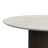  Elements International Sylvie T-16000-5-RCT Round Coffee Table IMAGE 4