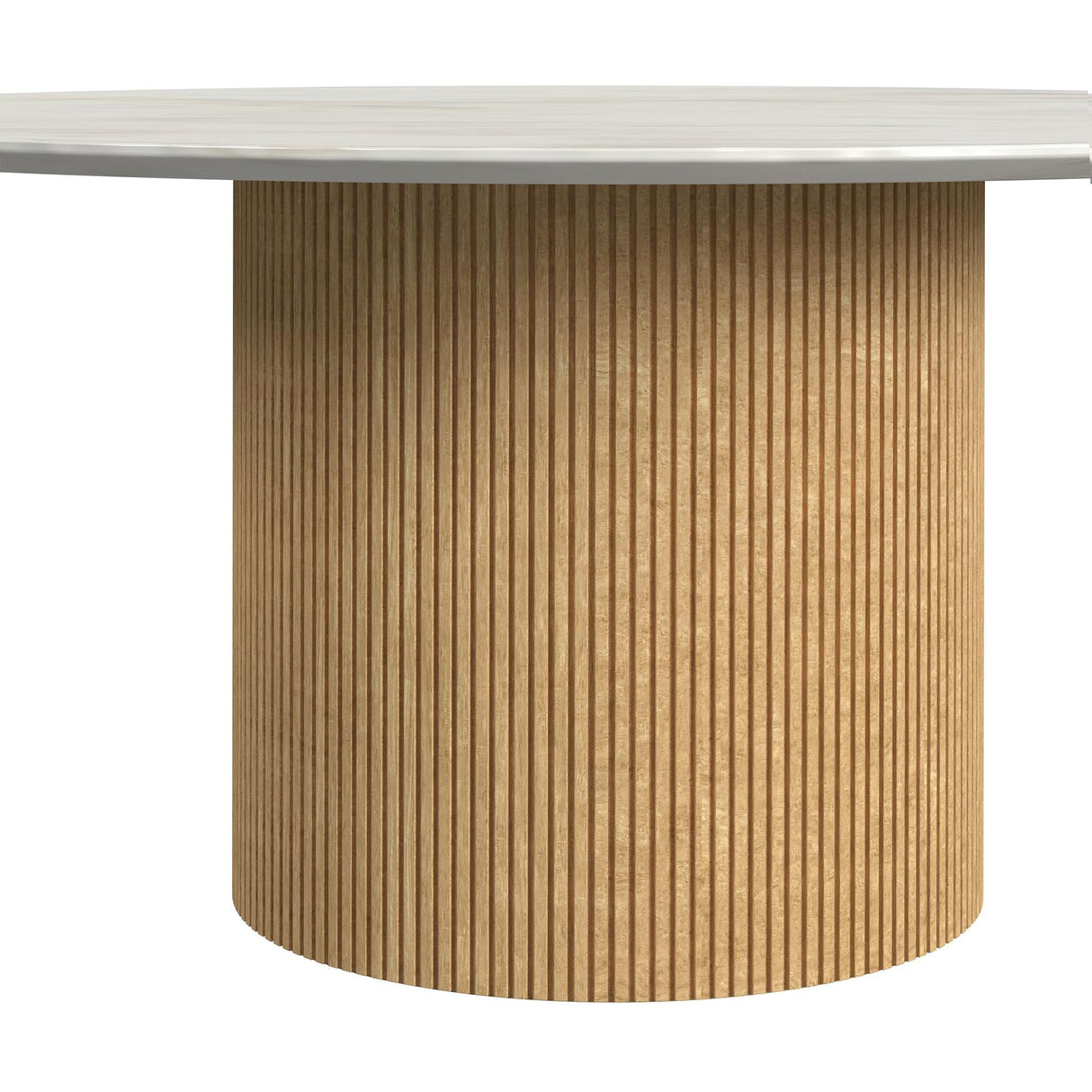  Elements International Sylvie T-16000-6-RCT Round Coffee Table IMAGE 6