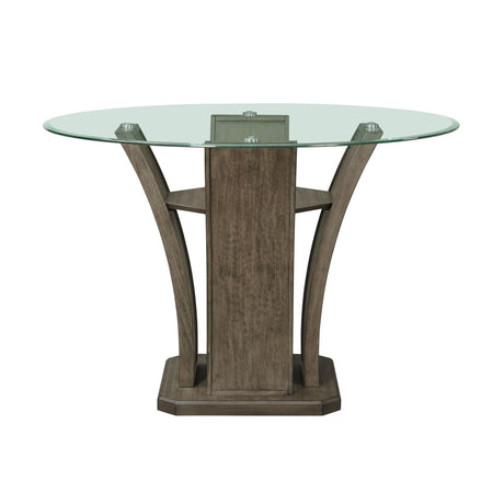  Elements International Dapper DPR300RCDTTB Round Counter Table IMAGE 2