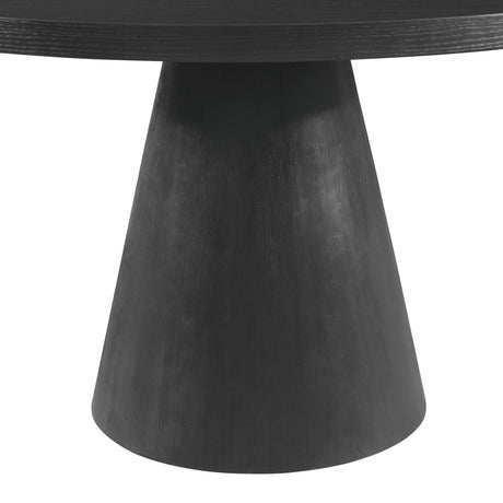  Elements International Portland D-1710-8-DT Round Dining Table IMAGE 6