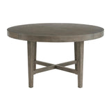  Elements International Versailles Contemporary D-3690-6-RDT Round Dining Table IMAGE 2