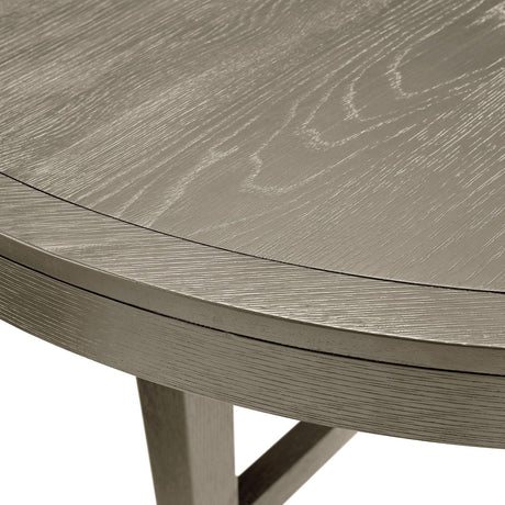  Elements International Versailles Contemporary D-3690-6-RDT Round Dining Table IMAGE 5