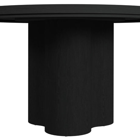  Elements International Rosalie D-16860-8-RDT Round Dining Table IMAGE 5