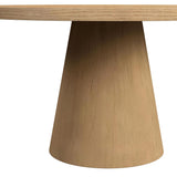  Elements International Portland D-1710-5-DT Round Dining Table IMAGE 5