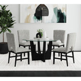 Elements International Oregon D-17380-8-DT3 Round Dining Table IMAGE 3