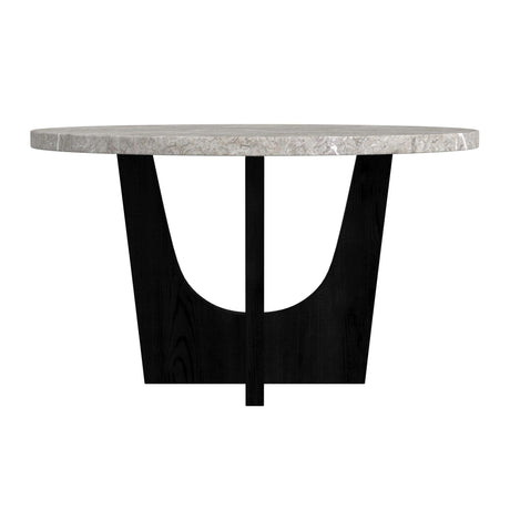  Elements International Oregon D-17380-8-DT2 Round Dining Table IMAGE 2