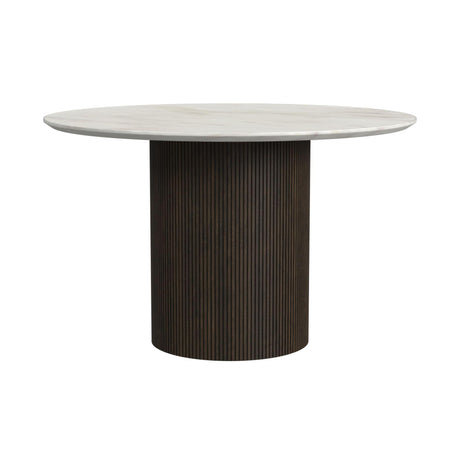  Elements International Sylvie D-16000-5-RDT Round Dining Table IMAGE 1