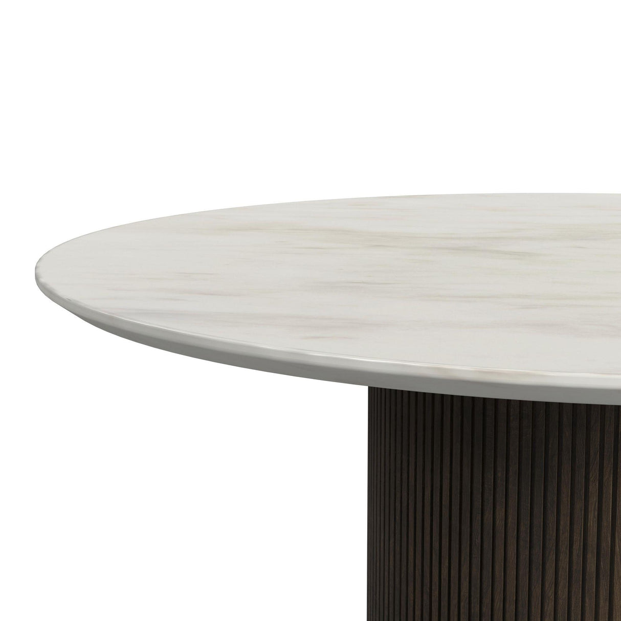  Elements International Sylvie T-16000-5-RET Round End Table IMAGE 4