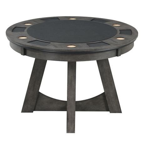  Elements International Prince GTPR100GT Round Game Table IMAGE 1
