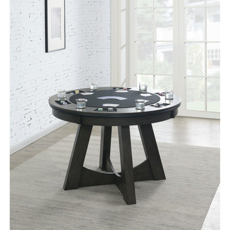  Elements International Prince GTPR100GT Round Game Table IMAGE 3