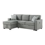  Elements International Caracas U-5140-4551-304 Sectional Sleeper Sofa IMAGE 1