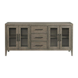  Elements International Versailles Contemporary D-3690-6-SV Server IMAGE 2