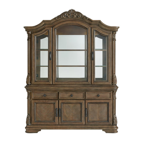  Elements International Madison Park DA-10460-5-SVHT Server And Hutch IMAGE 2