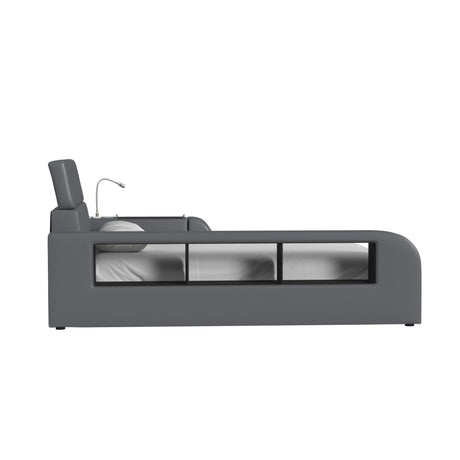  Elements International Valari UB-12820-3-BC Side Bookcase IMAGE 4