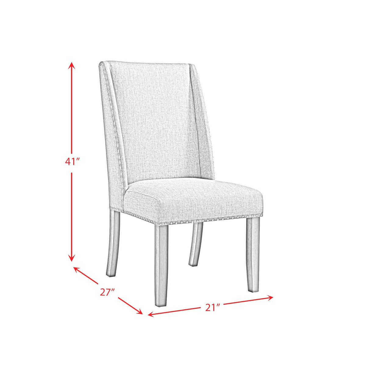  Elements International Everdeen D-4930-7-SC Side Chair IMAGE 10