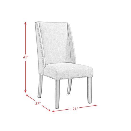  Elements International Everdeen D-4930-7-SC Side Chair IMAGE 10