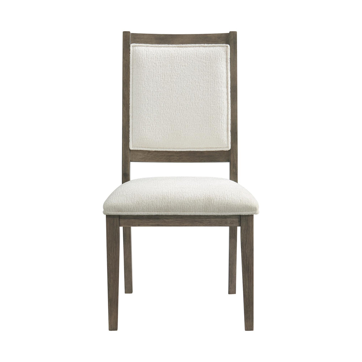  Elements International Versailles Contemporary D-3690-6-SC1 Square Back Dining Chair IMAGE 2
