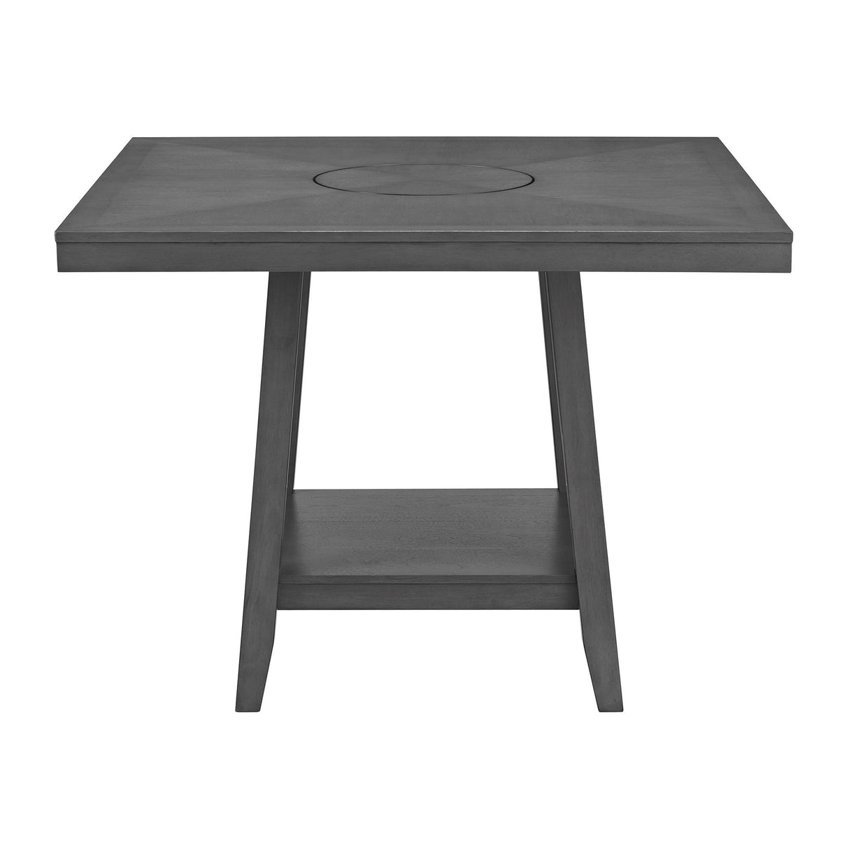  Elements International Seneca D-7670-3-CT Square Counter Table IMAGE 2