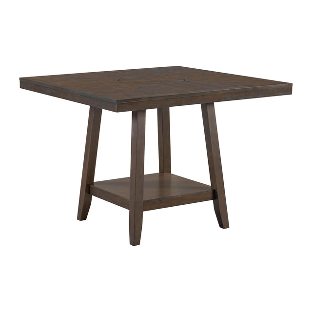  Elements International Seneca D-7670-5-CT Square Counter Table IMAGE 1
