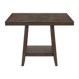  Elements International Seneca D-7670-5-CT Square Counter Table IMAGE 2