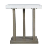  Elements International Greta T.6850.ET Square End Table IMAGE 3