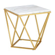  Elements International Riko CRK120ET Square End Table IMAGE 1