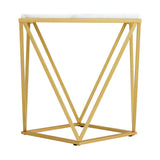  Elements International Riko CRK120ET Square End Table IMAGE 3