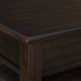  Elements International Wagner T-15740-5-SCT Square Lift-Top Coffee Table IMAGE 5