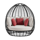  Elements International Playa O-16230-10311-121 Twin Egg Chair IMAGE 2