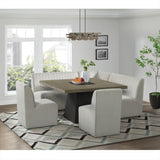  Elements International Jemma D-7570-6-SC Upholstered Side Chair IMAGE 6