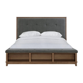  Elements International Jolene JL300KB Upholstery King Bed IMAGE 1