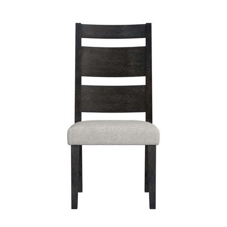  Elements International Jemma D-7570-5-SC3 Wood Back Dining Side Chair IMAGE 2