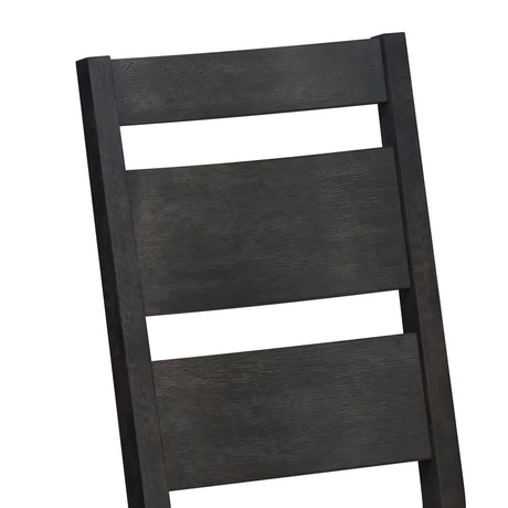  Elements International Jemma D-7570-5-SC3 Wood Back Dining Side Chair IMAGE 5