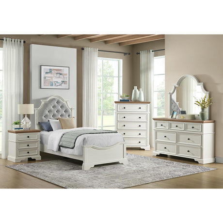  Elements International Eastwood Y-13160-7-NS Youth 3-Drawer Nightstand IMAGE 4