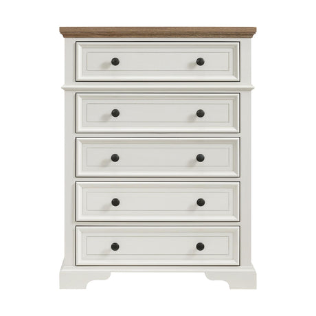  Elements International Eastwood Y-13160-7-CH Youth 5-Drawer Chest IMAGE 2