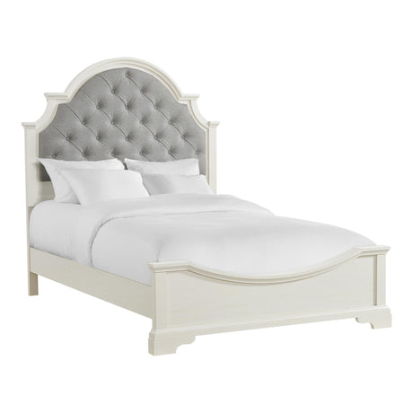  Elements International Eastwood Y-13160-7-FUB Youth Full Upholstered Bed IMAGE 1