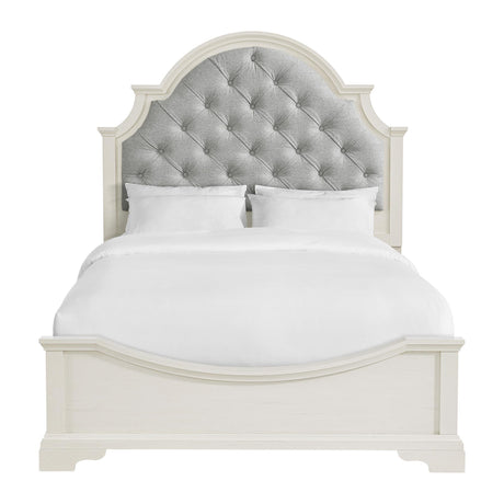  Elements International Eastwood Y-13160-7-FUB Youth Full Upholstered Bed IMAGE 2