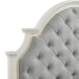  Elements International Eastwood Y-13160-7-KUB Youth King Upholstered Bed IMAGE 4
