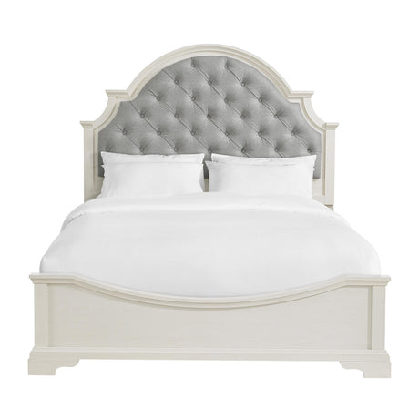  Elements International Eastwood Y-13160-7-QUB Youth Queen Upholstered Bed IMAGE 2