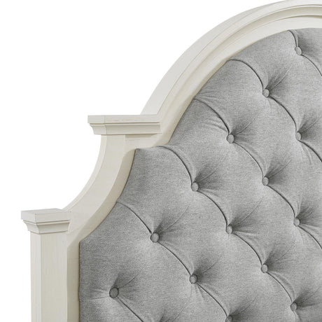  Elements International Eastwood Y-13160-7-QUB Youth Queen Upholstered Bed IMAGE 4