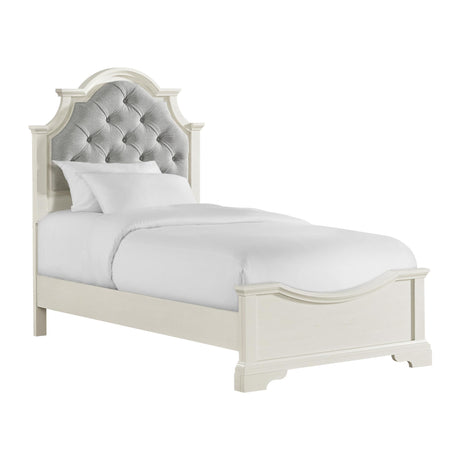  Elements International Eastwood Y-13160-7-TUB Youth Twin Upholstered Bed IMAGE 1