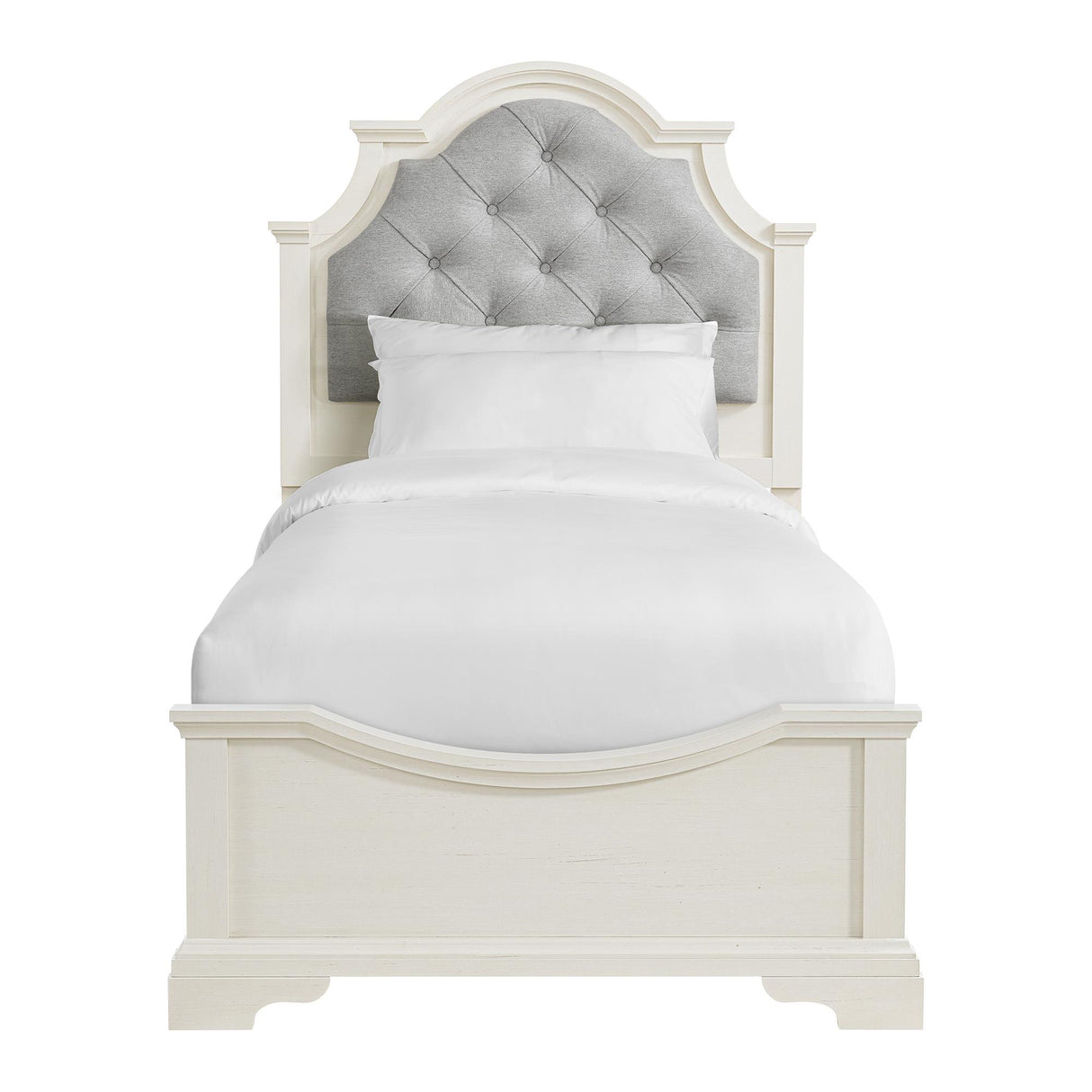  Elements International Eastwood Y-13160-7-TUB Youth Twin Upholstered Bed IMAGE 2