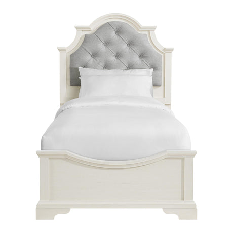  Elements International Eastwood Y-13160-7-TUB Youth Twin Upholstered Bed IMAGE 2